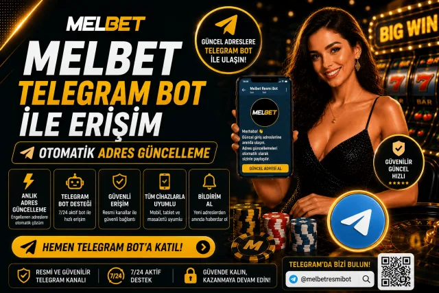 Melbet Telegram Bot ile Erişim — Otomatik Adres Güncelleme